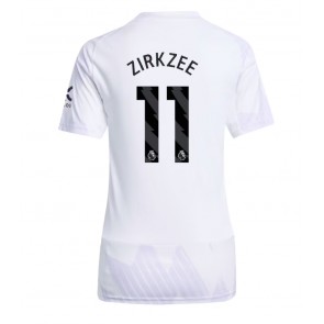 Manchester United Joshua Zirkzee #11 Replika Bortatröja Damer 2025-26 Kortärmad